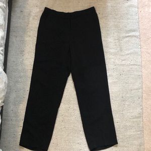 Oak + Fort High waisted black pant